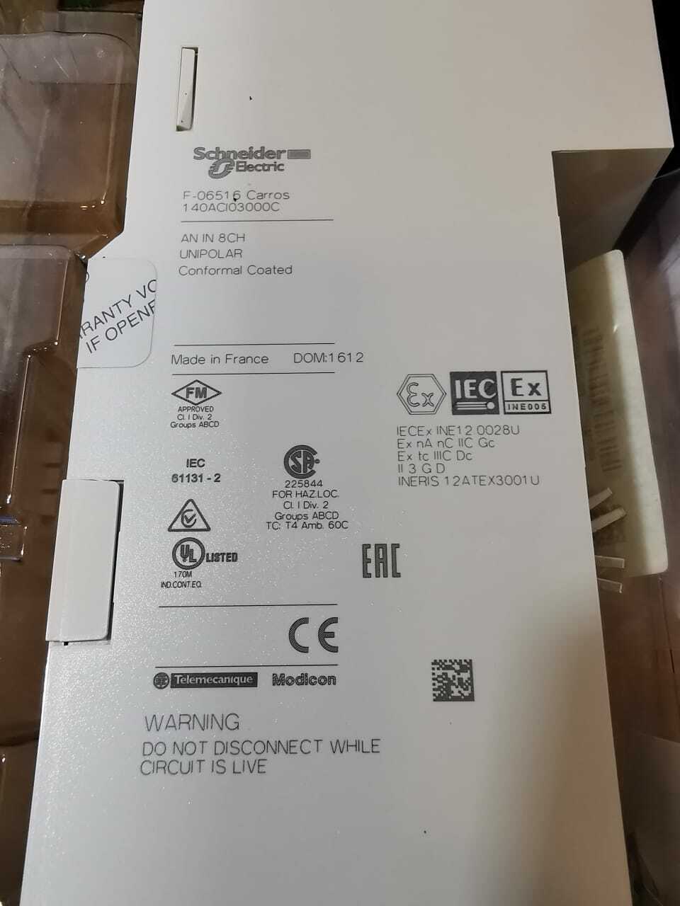 Schneider Electric 140ACI03000C SCHNEIDER ELECTRIC 140ACI03000C MODICON 3