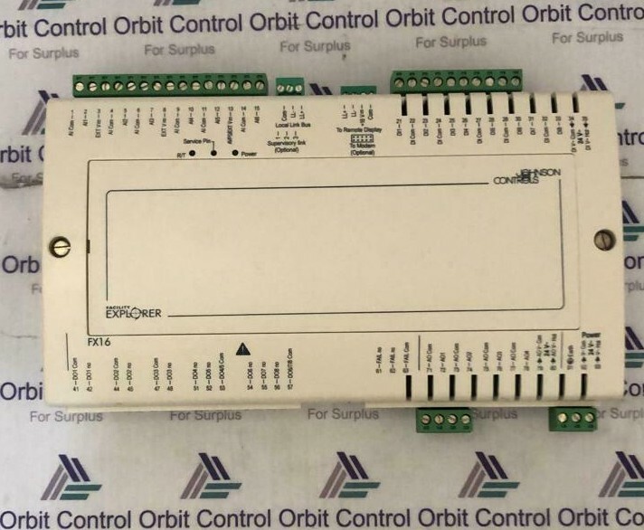 Johnson Controls LP-FX16X11-000C JOHNSON CONTROLS LP-FX16X11-000C FACILITY EXPLORER FX16 4