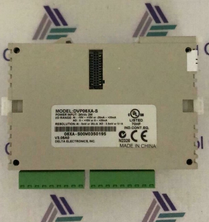Delta DVP06XA-S DELTA DVP06XA-S POWER INPUT 24Vdc 2W 2