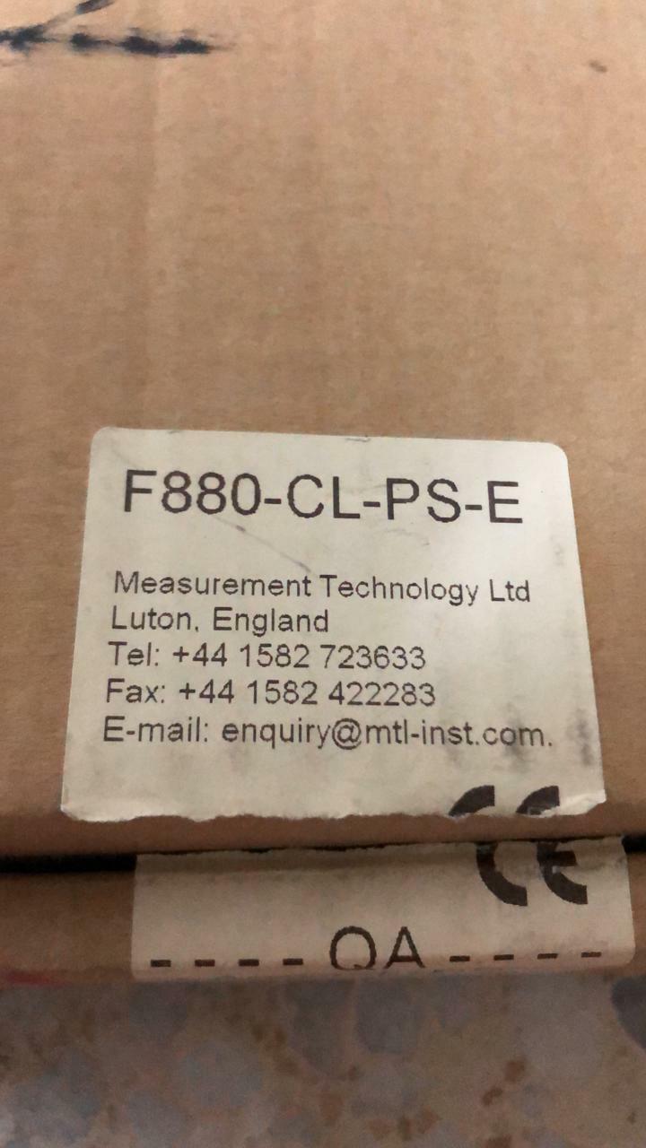 MEASUREMENT TECHNOLOGY F880-CL-PS-E F880-CL-PS-E POWER MODULE A F880-CL 2