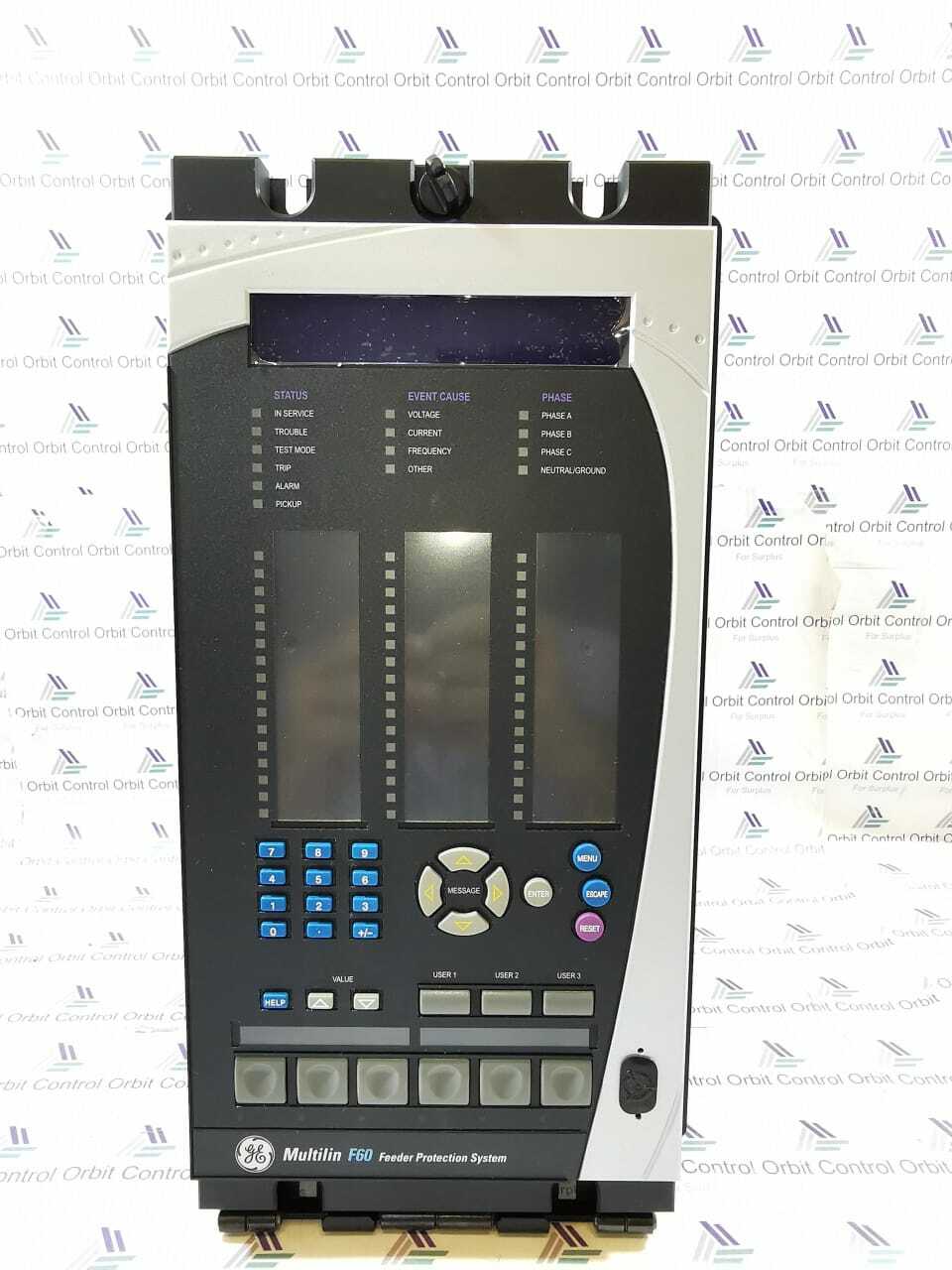 GE F60 GENERAL ELECTRIC F60 FEEDER MANAGEMENT RELAY F60N03VLLF8MH6BMXXR7J 2