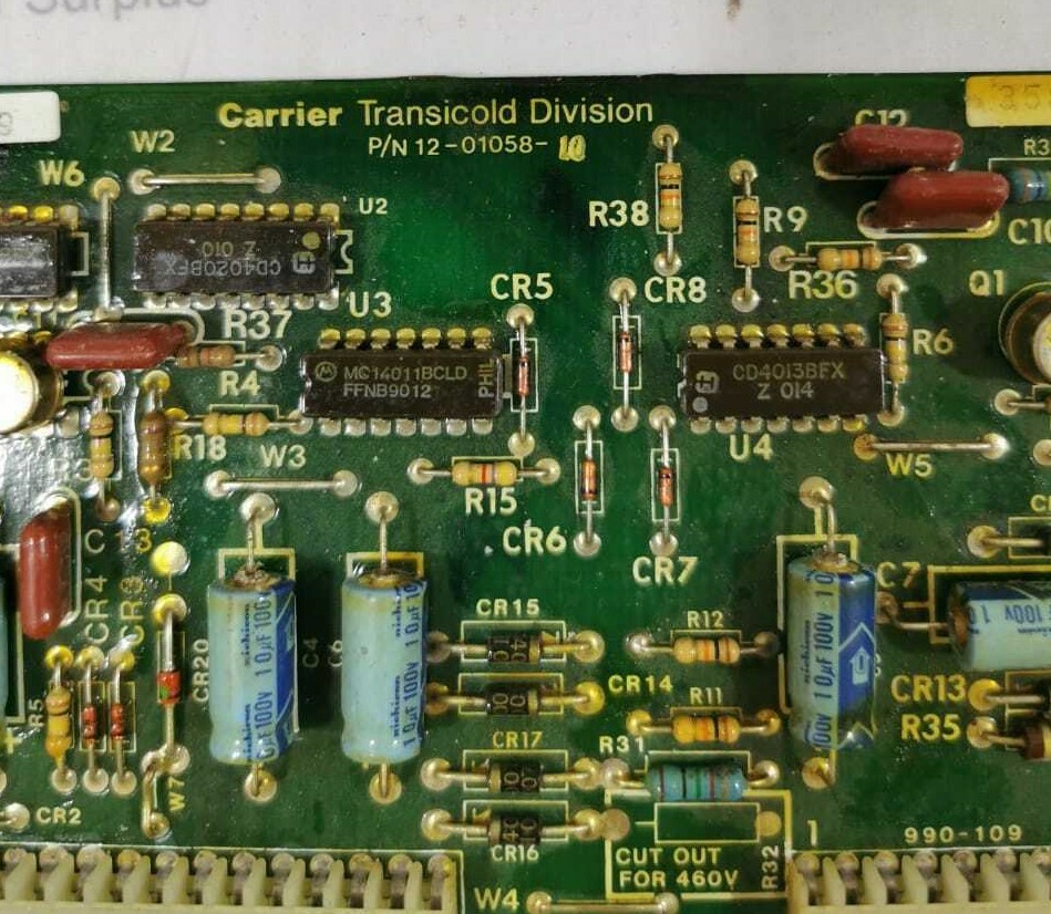 Carrier 12-01058-10 CARRIER TRANSICOLD DIVISION 12-01058-10 3