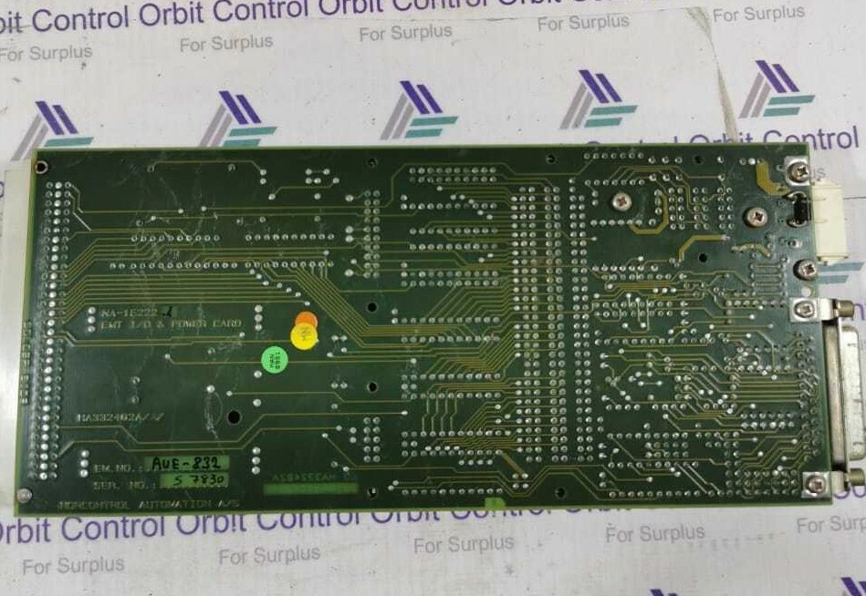 Kongsberg HA332402A NORCONTROL NA-1E222 EMT I/D & POWER CARD HA332402A 2