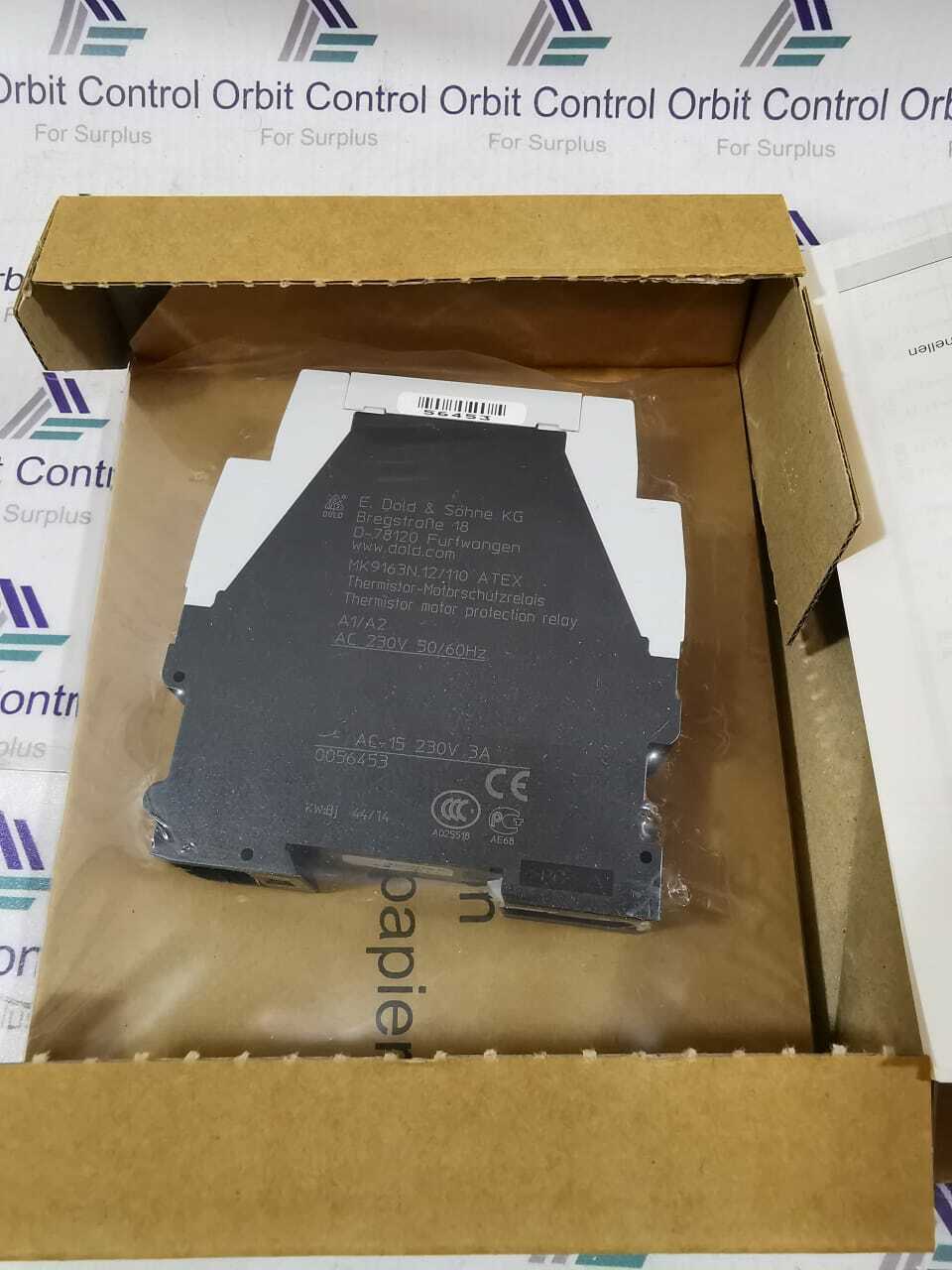 E.DOLD & SOHNE IDS-2102 E.DOLD & SOHNE MK9163N 12/110 ATEX / 0056453 3