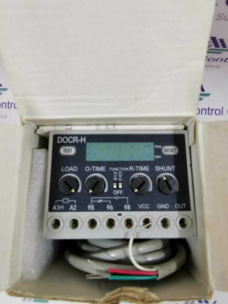 EOCR D0CR D0CR ELECTRONIC DC OVERLOAD RELAY TYPE: H 220 EOCR 2