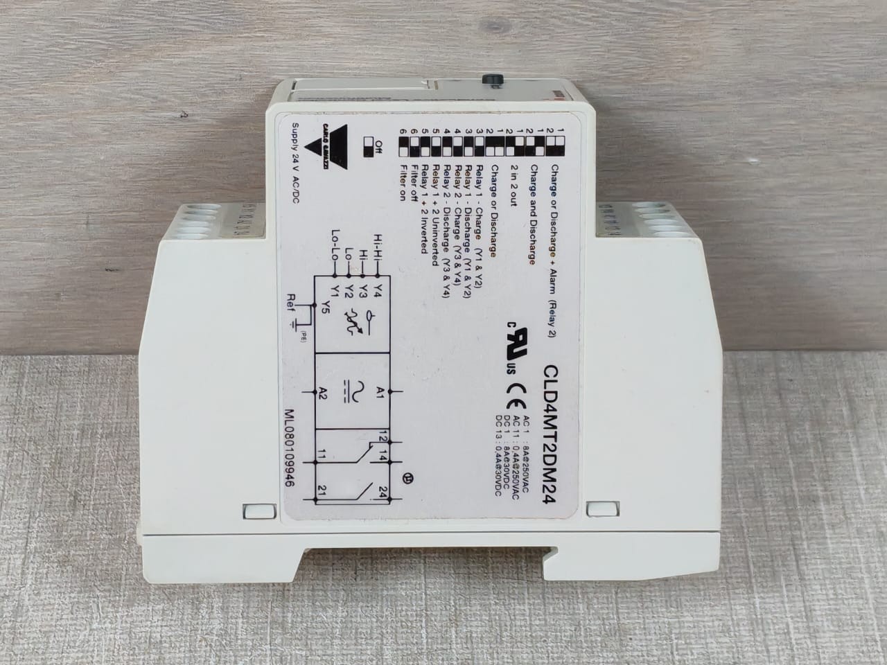 Carlo Gavazzi CLD4MT2DM24 CARLO GAVAZZI CLD4MT2DM24 CONDUCTIVE LEVEL CONTROLLER 6