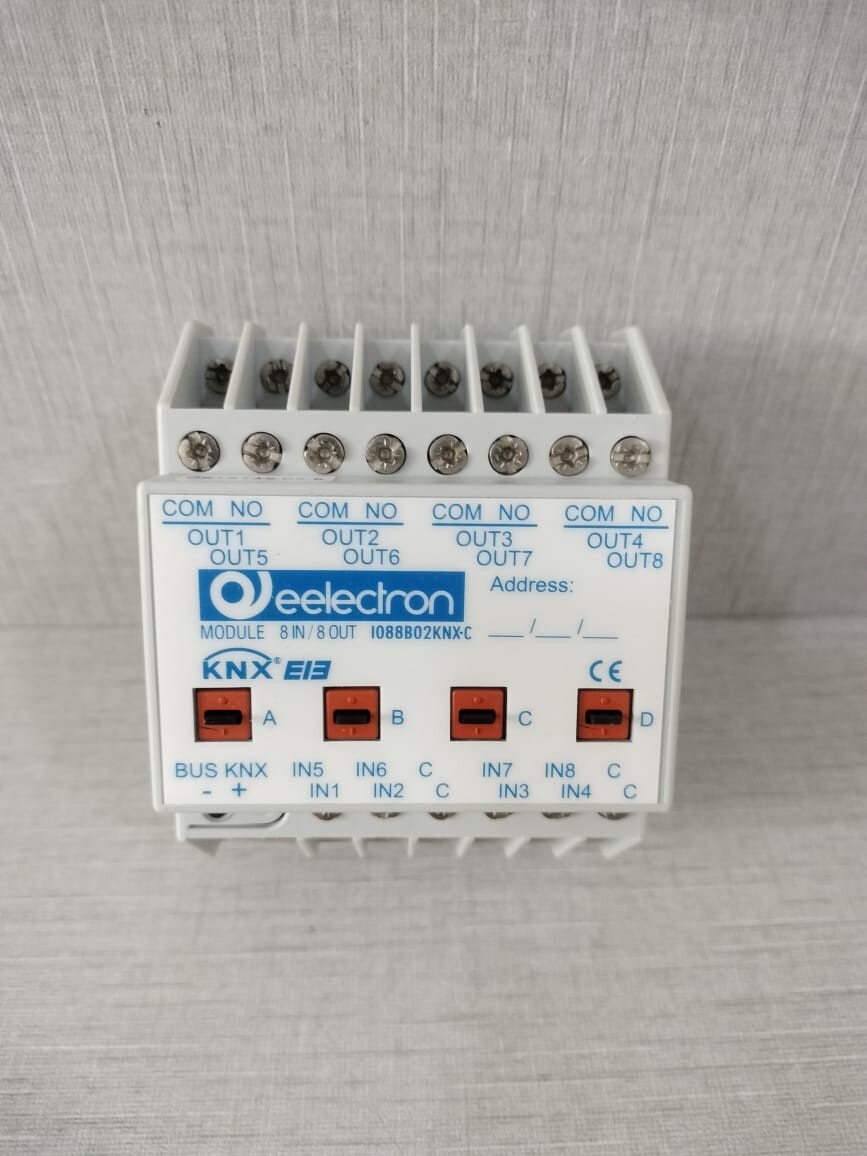 Eelectron IO88B02KNX-C EELECTRON IO88B02KNX-C 8in/8Out UNIVERSAL RELAY MODULE 3