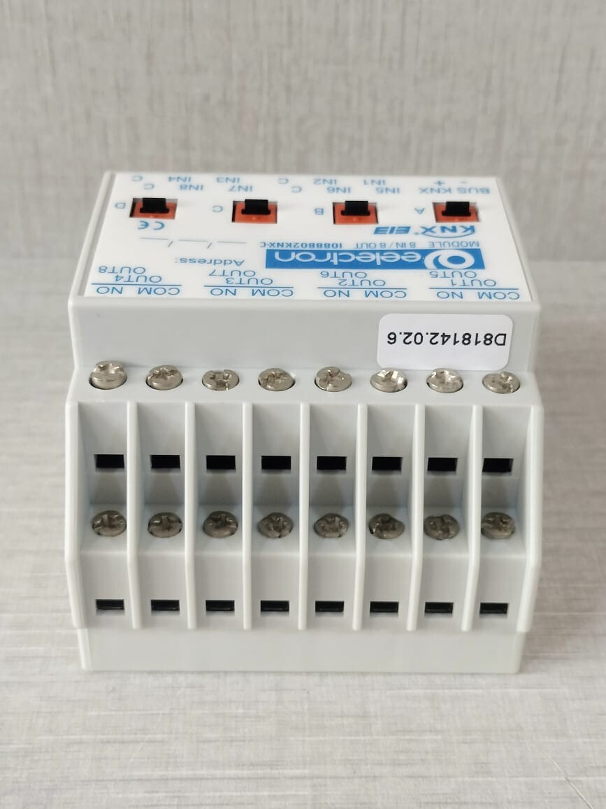 Eelectron IO88B02KNX-C EELECTRON IO88B02KNX-C 8in/8Out UNIVERSAL RELAY MODULE 5