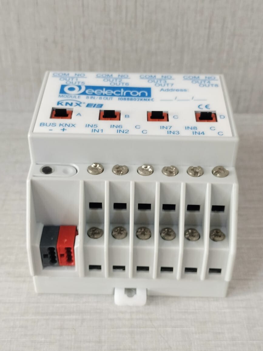 Eelectron IO88B02KNX-C EELECTRON IO88B02KNX-C 8in/8Out UNIVERSAL RELAY MODULE 6