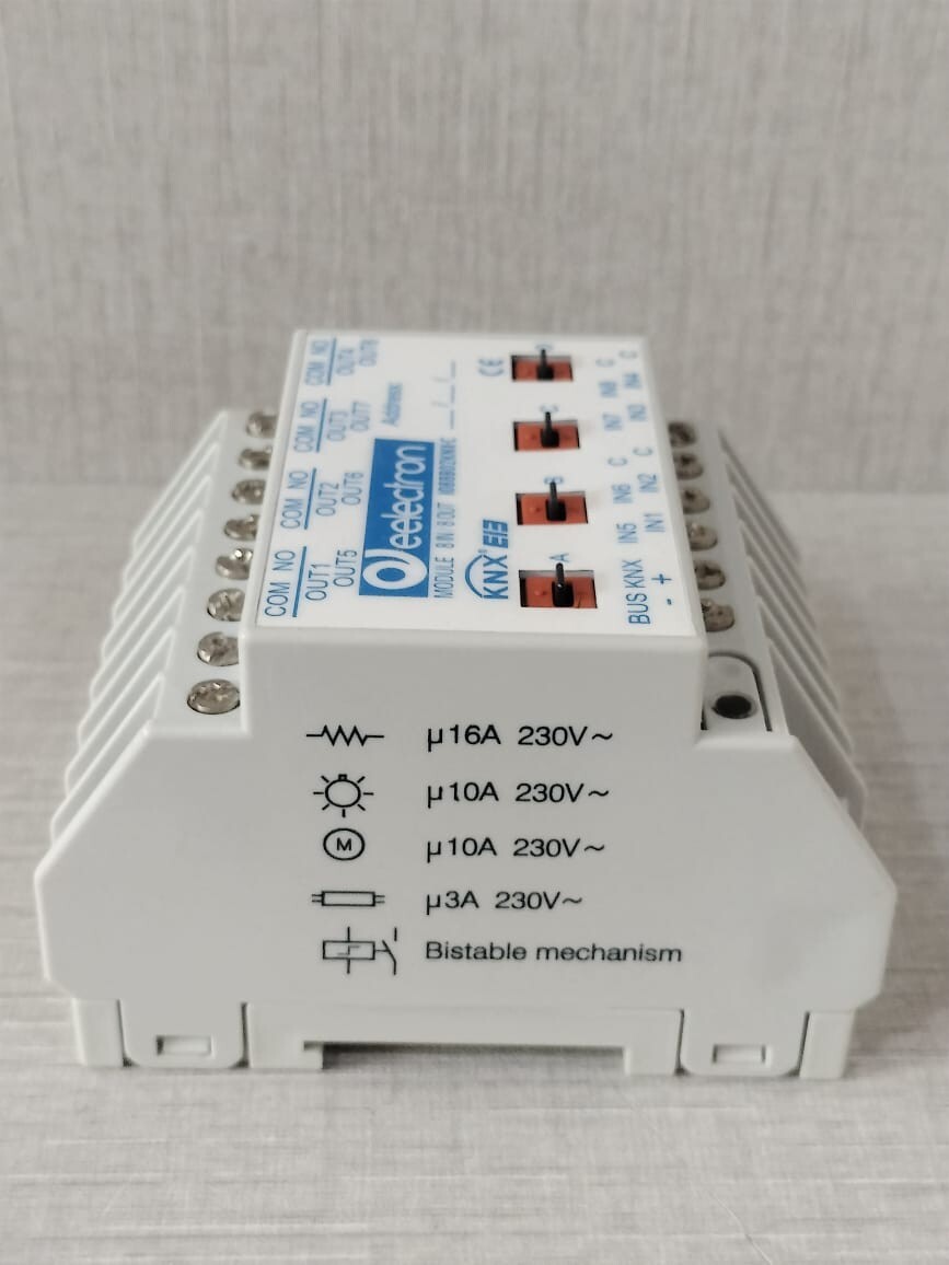 Eelectron IO88B02KNX-C EELECTRON IO88B02KNX-C 8in/8Out UNIVERSAL RELAY MODULE 8