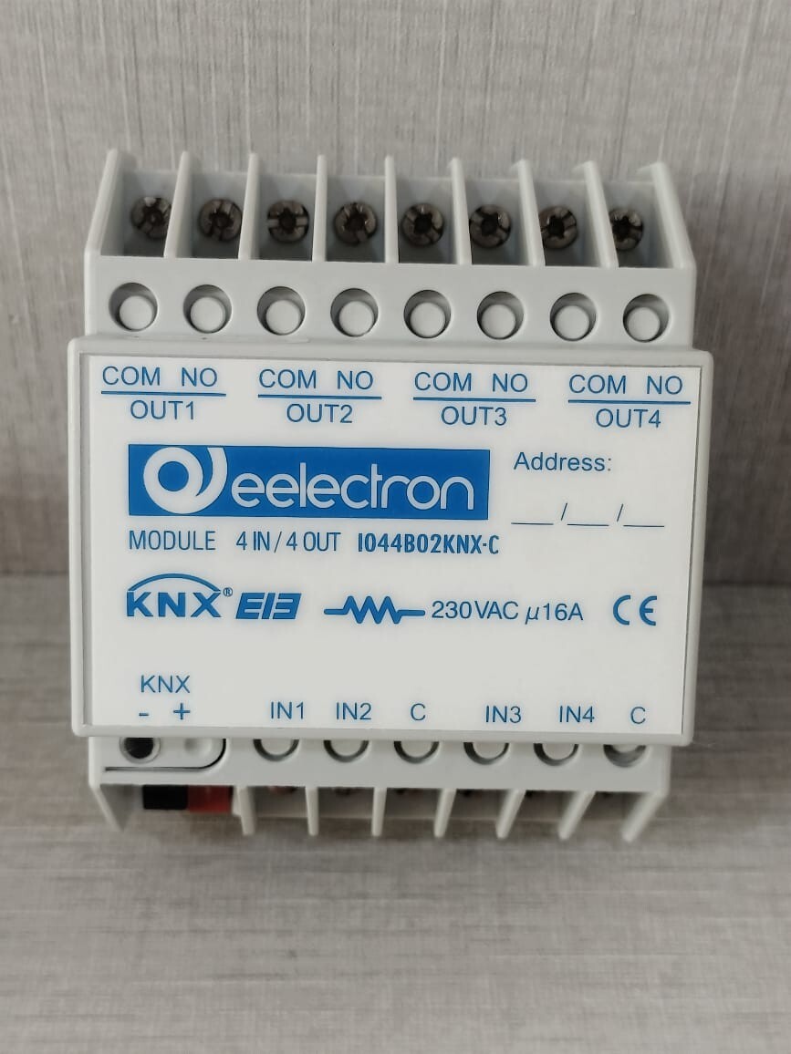 Eelectron IO44B02KNX-C EeLECTRON IO44B02KNX-C 4in-4out UNIVERSAL RELAY MODULE 2