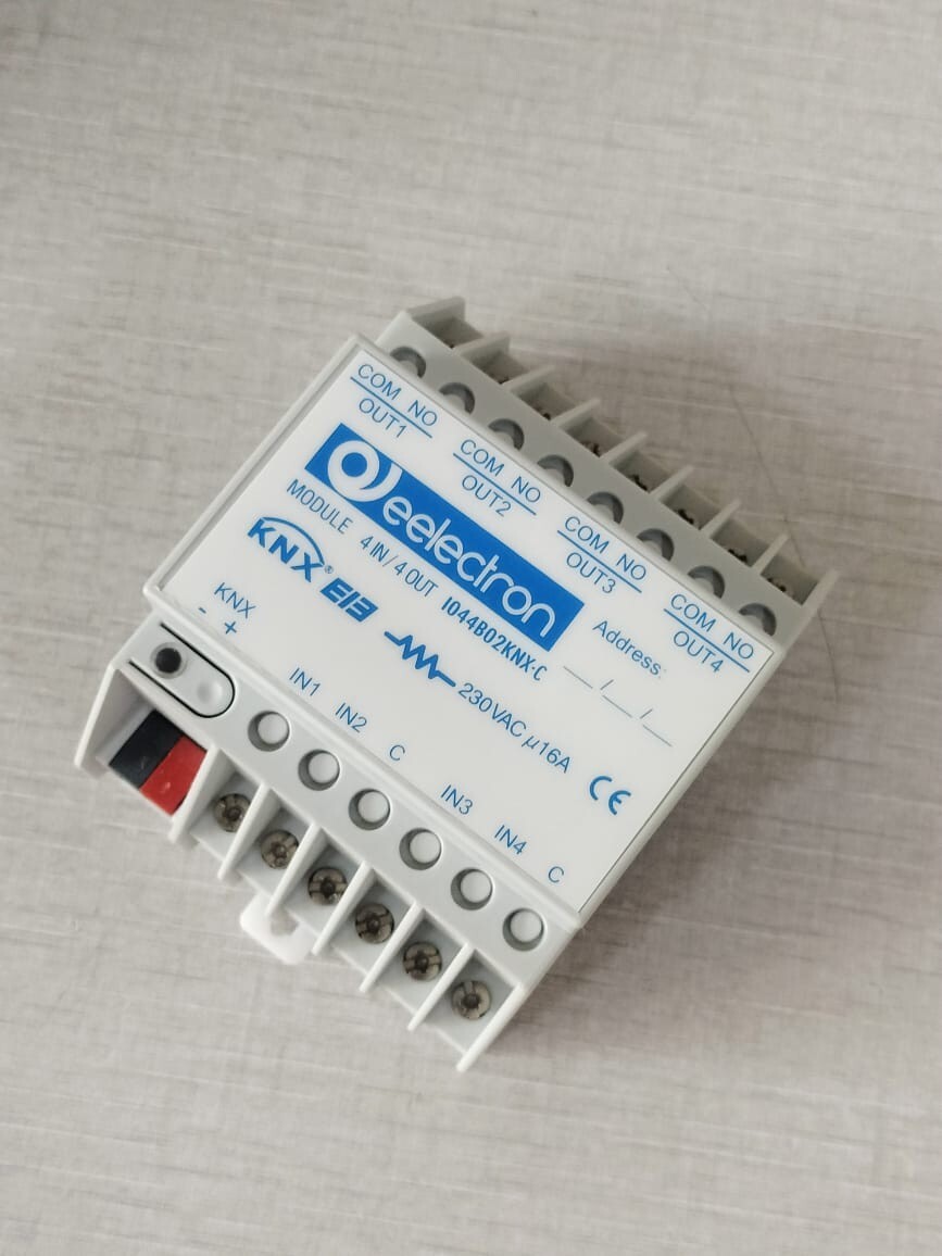 Eelectron IO44B02KNX-C EeLECTRON IO44B02KNX-C 4in-4out UNIVERSAL RELAY MODULE 6