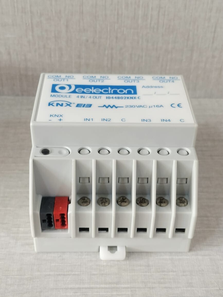 Eelectron IO44B02KNX-C EeLECTRON IO44B02KNX-C 4in-4out UNIVERSAL RELAY MODULE 7