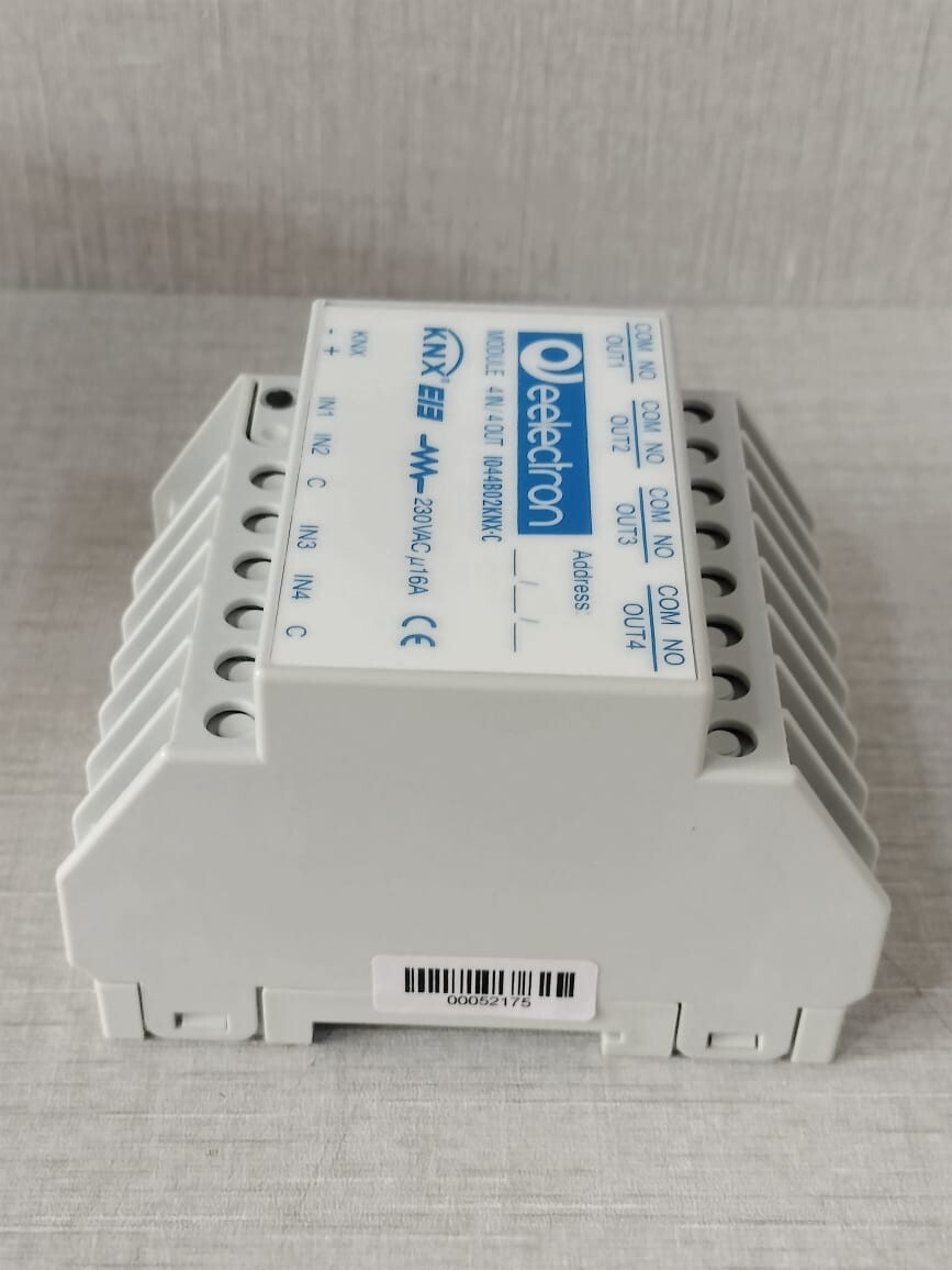 Eelectron IO44B02KNX-C EeLECTRON IO44B02KNX-C 4in-4out UNIVERSAL RELAY MODULE 8
