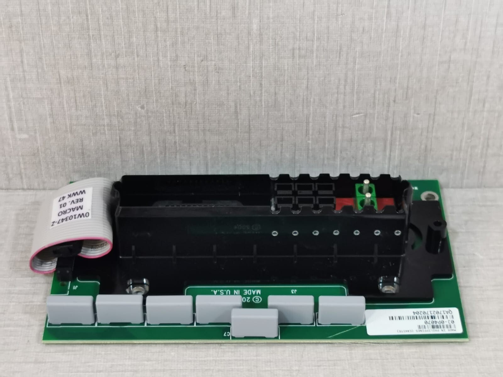 ASSY 0J-0P4070 ASSY PM BACKPLANE TH 0J-0P4070 SERIAL# QA1702170204 6