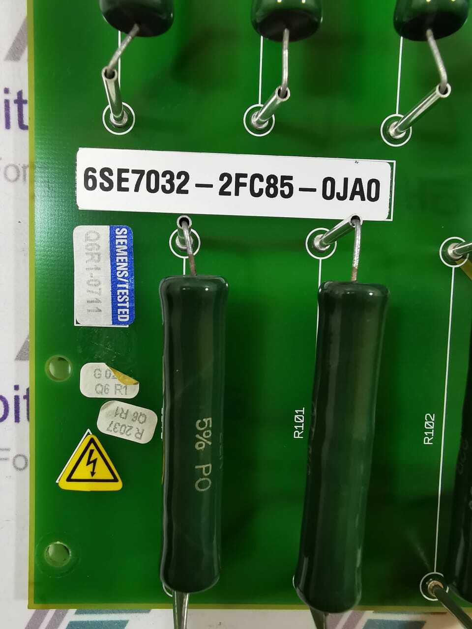 Siemens 6SE7032-2FC85-0JA0 SIEMENS 6SE7032-2FC85-0JA0 INDUSTRIAL CONTROL SYSTEM 2