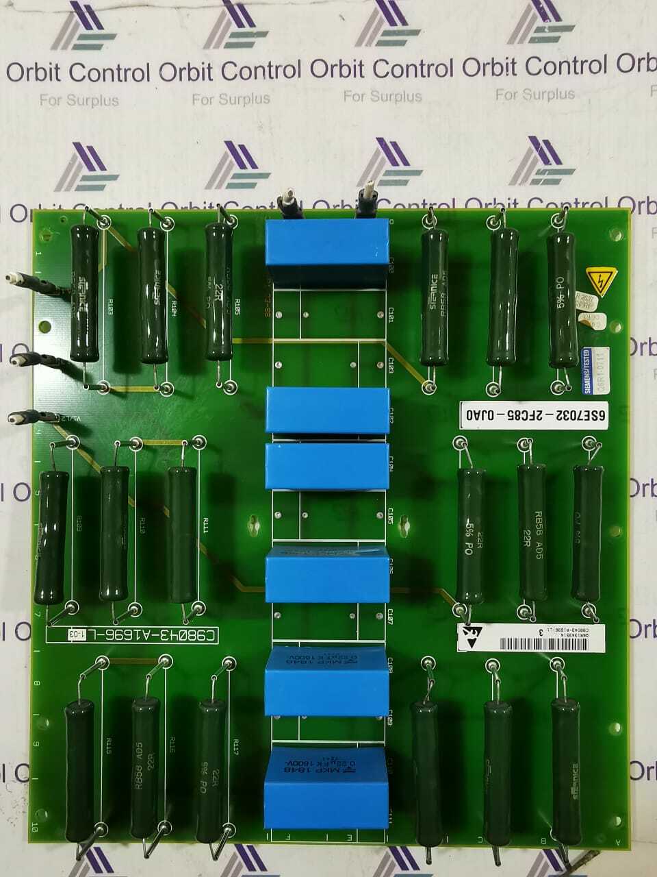Siemens 6SE7032-2FC85-0JA0 SIEMENS 6SE7032-2FC85-0JA0 INDUSTRIAL CONTROL SYSTEM 6