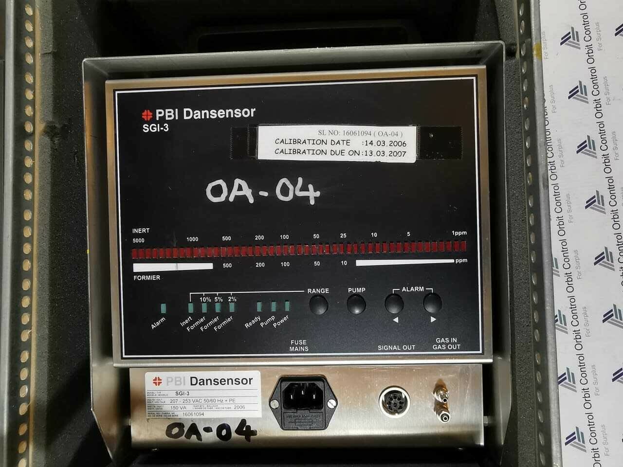 PBI Dansensor SGI-3 PBI Dansensor SGI-3 Oxygen Indicator 7