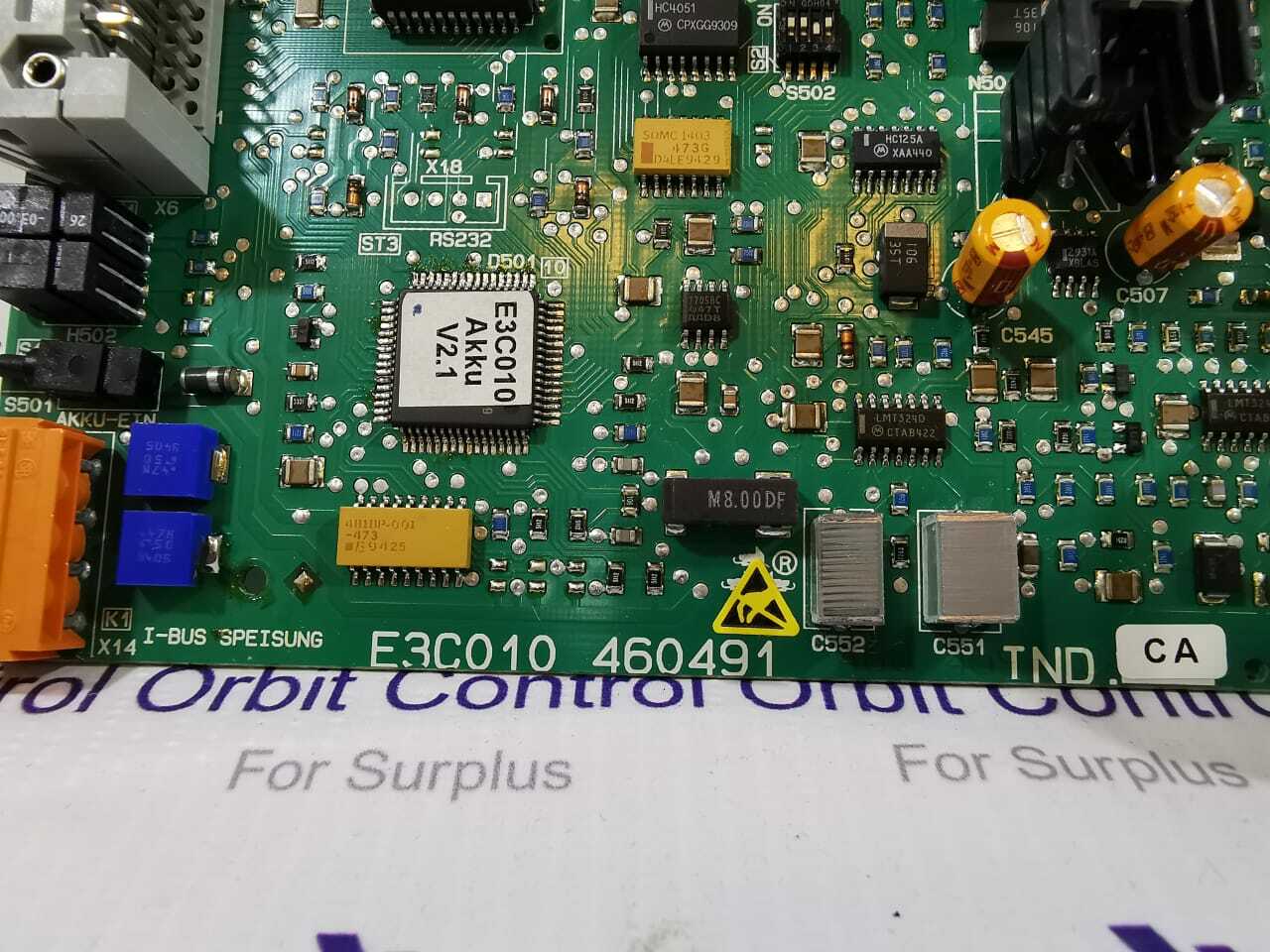 Siemens E3C010 Siemens E3C010 FIRE AND SECURITY SYSTEM 460491 9