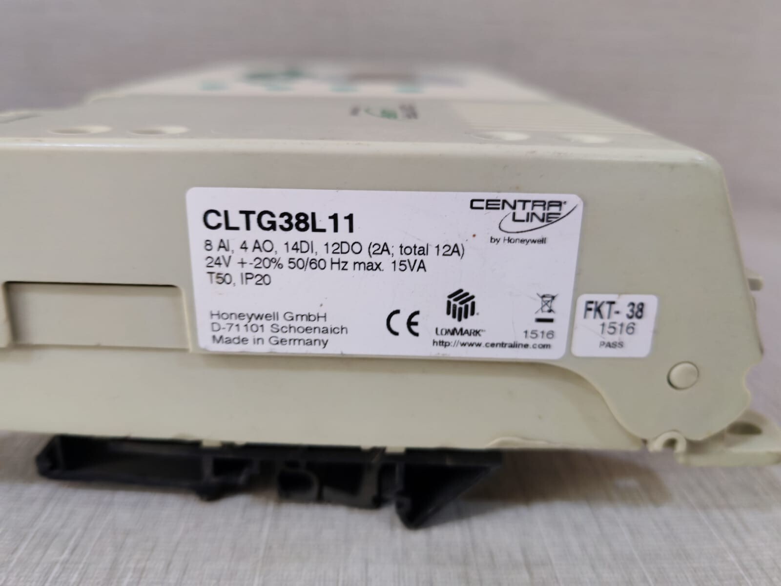Honeywell CLTG38L11 Honeywell CENTRALINE CLTG38L11 HVAC TIGER CONTROLLER 6