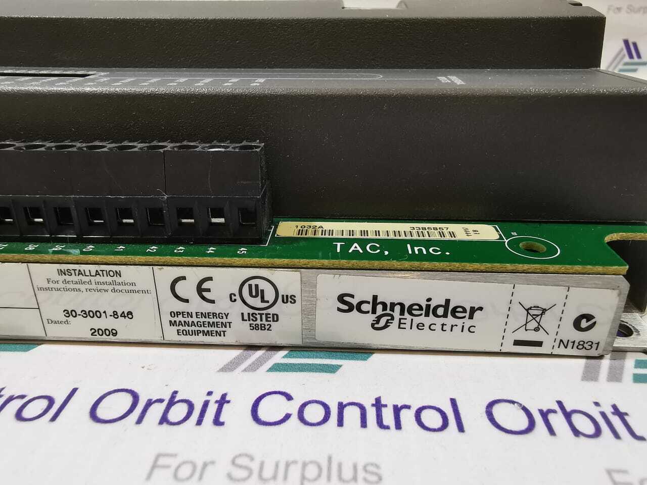 Schneider Electric B3624 SCHNEIDER B3624 Andover Continuum 3