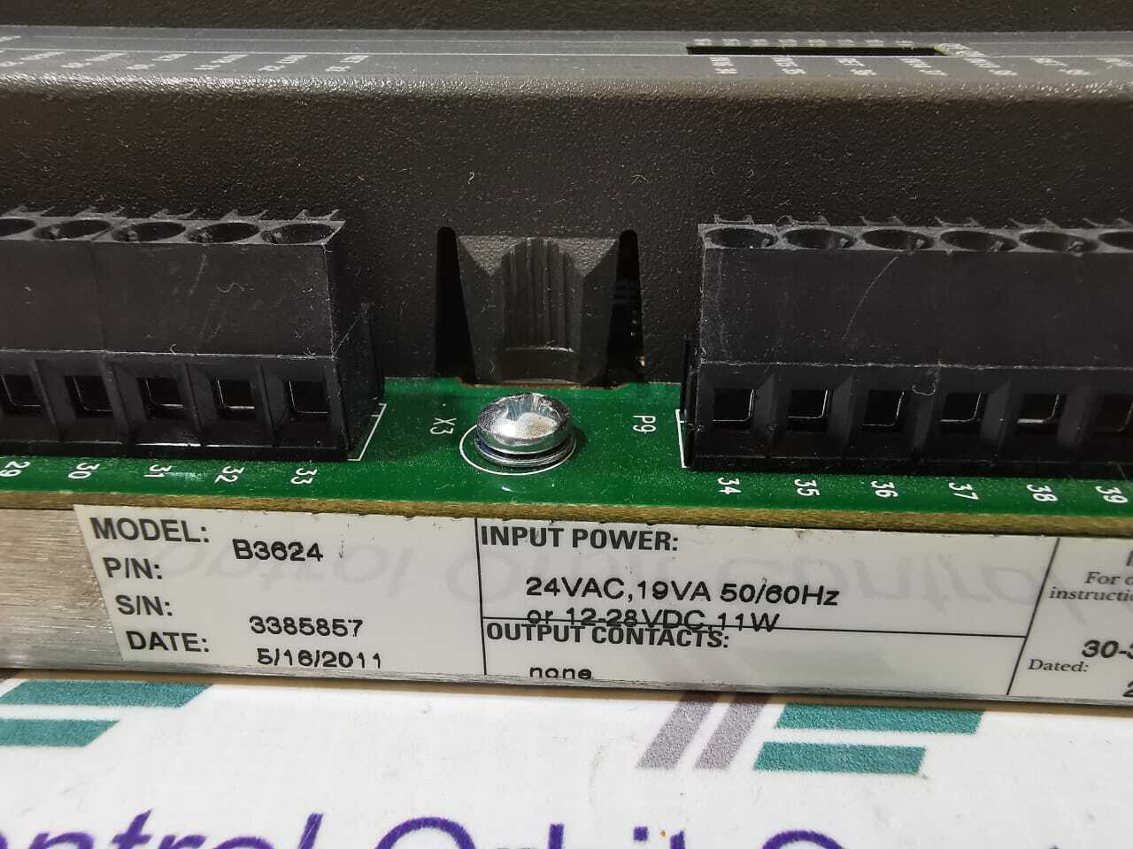 Schneider Electric B3624 SCHNEIDER B3624 Andover Continuum 5