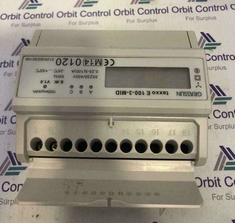 GRASSLIN E 100-3-MID GRASSLIN taxxo E 100-3-MID Phase Digital Meter 3