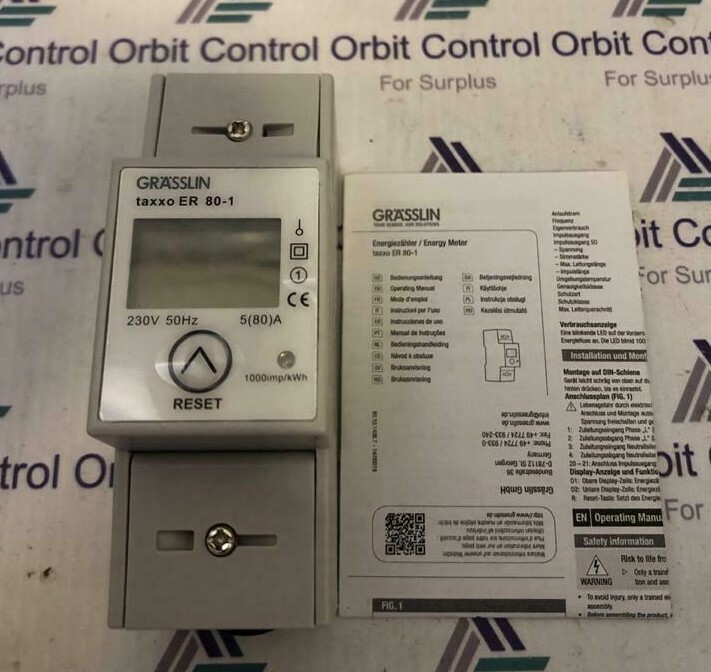 GRASSLIN ER 80-1 GRASSLIN taxxo ER 80-1 electricity meter 3