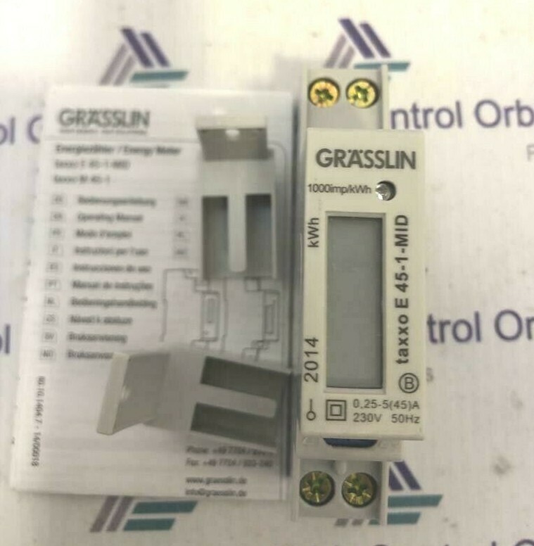 GRASSLIN E 45-1-MID GRASSLIN taxxo E 45-1-MID electricity meter 2