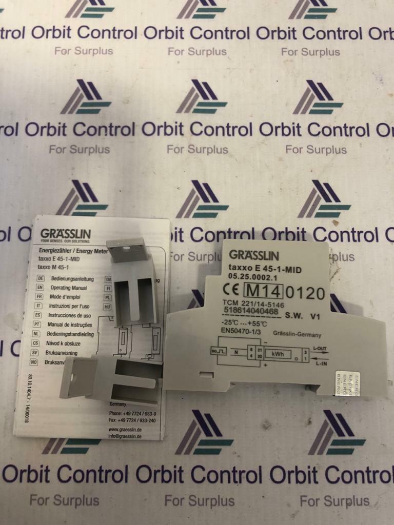 GRASSLIN E 45-1-MID GRASSLIN taxxo E 45-1-MID electricity meter 3
