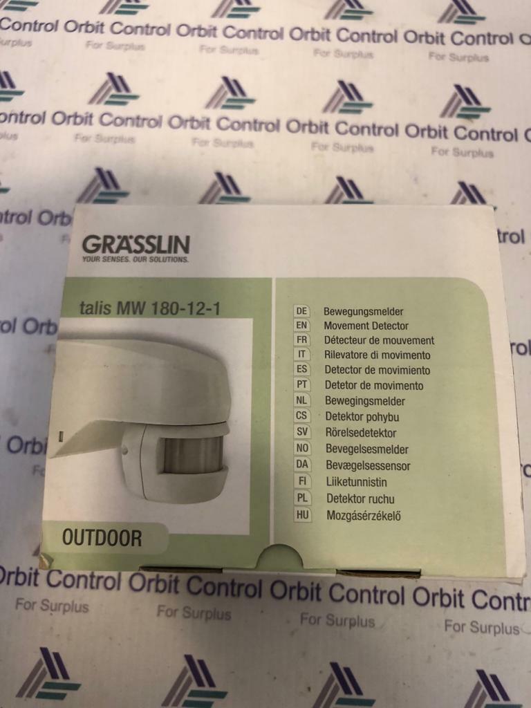 GRASSLIN MW 180-12-1 GRASSLIN talis MW 180-12-1 MOTION DETECTOR 3
