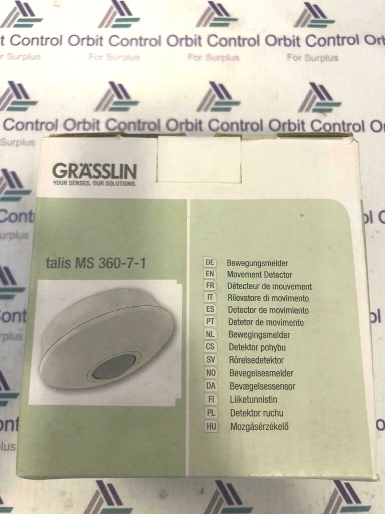 GRASSLIN MS 360-7-1 GRASSLIN talis MS 360-7-1 MOTION DETECTOR 3