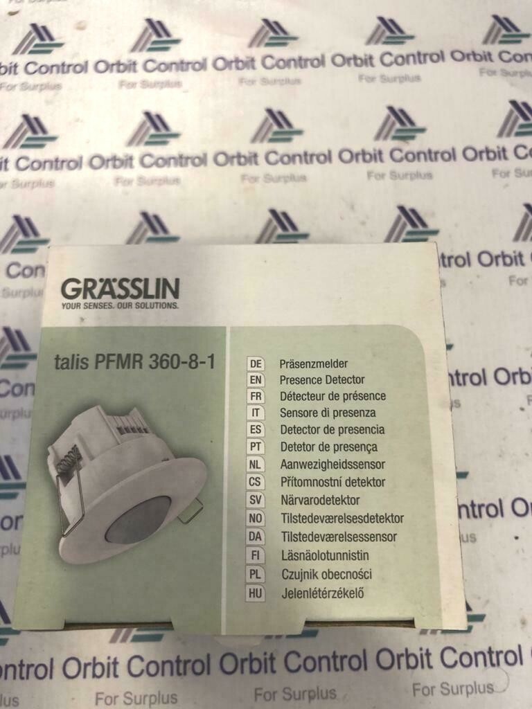 GRASSLIN PFMR 360-8-1 GRASSLIN talis PFMR 360-8-1 MOTION DETECTOR 3