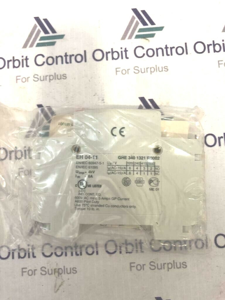 ABB GHE 340 1321 R0002 ABB GHE 340 1321 R0002 EH 04 11 Contactor Accessories Auxiliary Contact 2