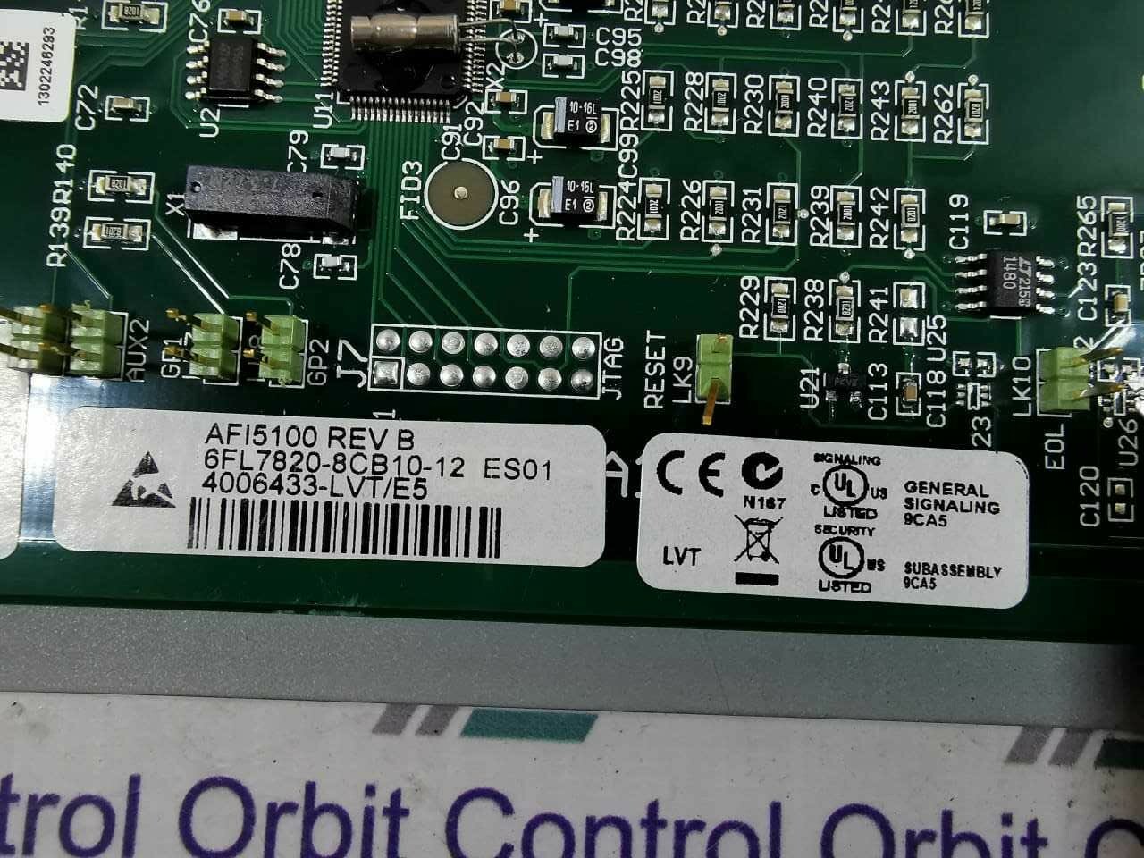 Siemens 6FL7820-8CB10 SIEMENS AFI5100 CONTROL SYSTEM UNIT 6FL7820-8CB10 2