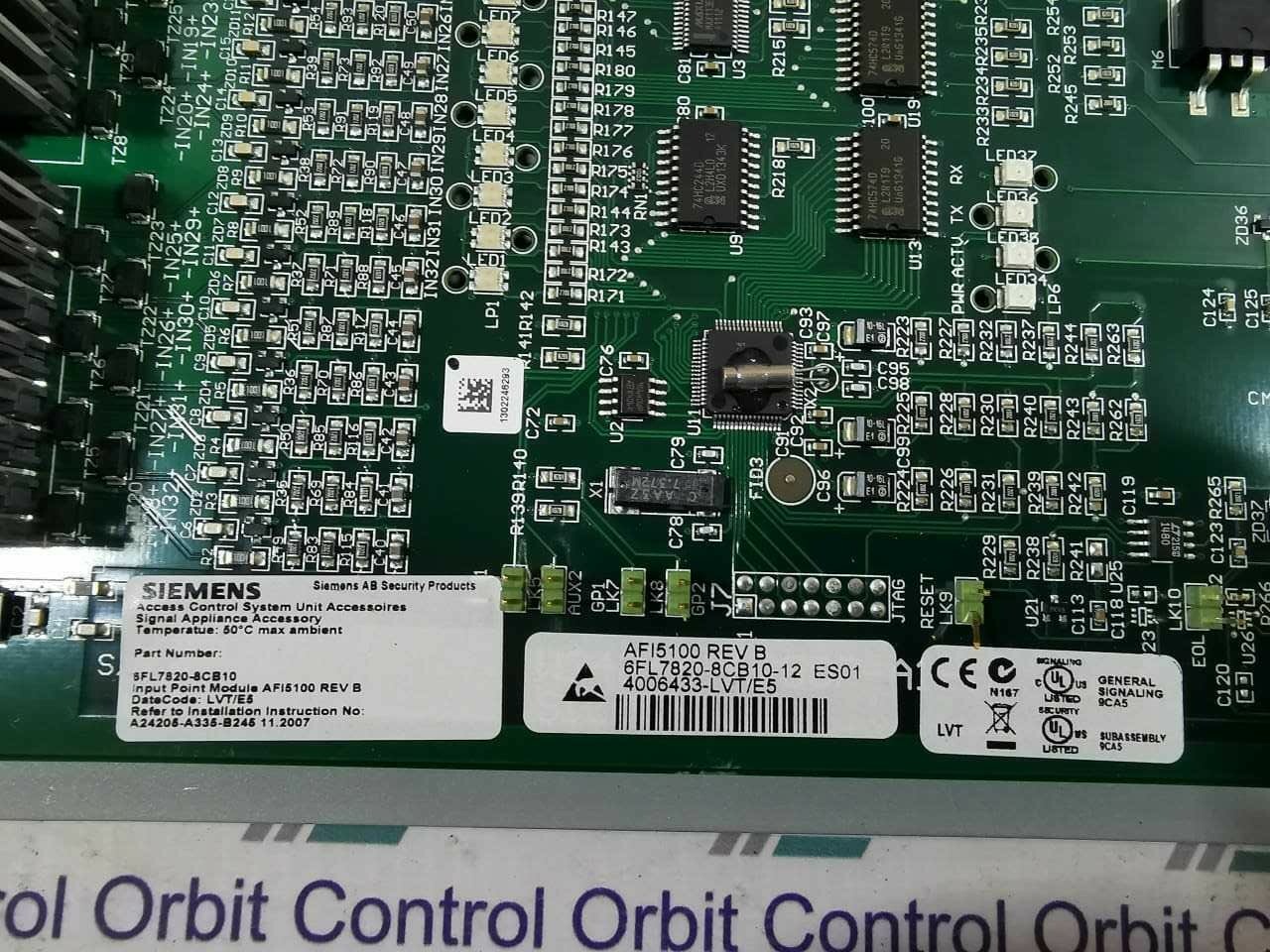 Siemens 6FL7820-8CB10 SIEMENS AFI5100 CONTROL SYSTEM UNIT 6FL7820-8CB10 6