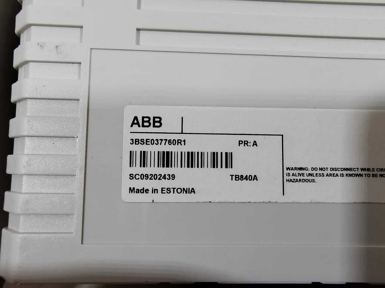 ABB 3BSE037760R1 TB840A ABB 3BSE037760R1 Redundant Cluster Module 9