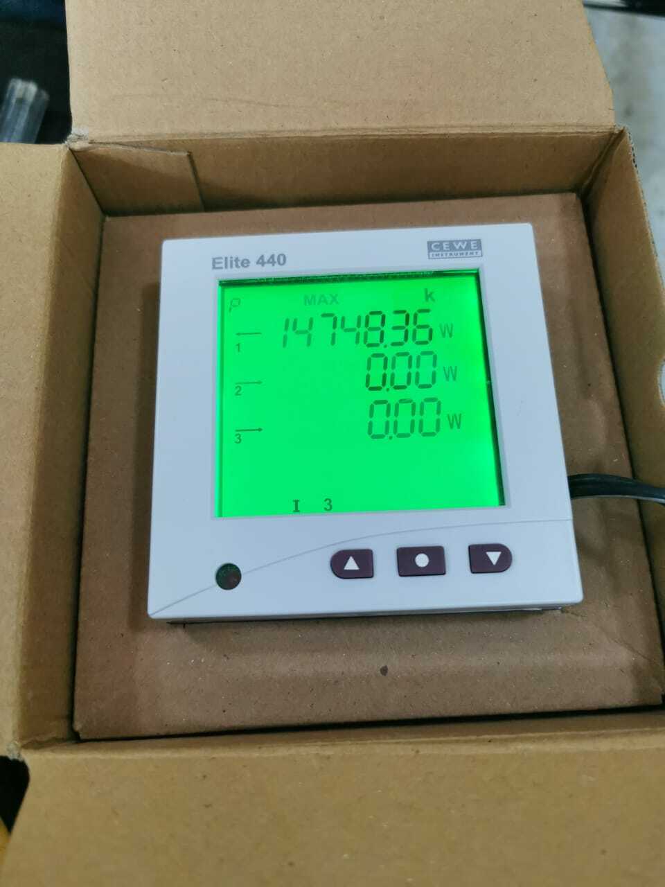 CEWE ELITE 440-447 CEWE multi-function electric meter ELITE 440-447 Type D3B 5