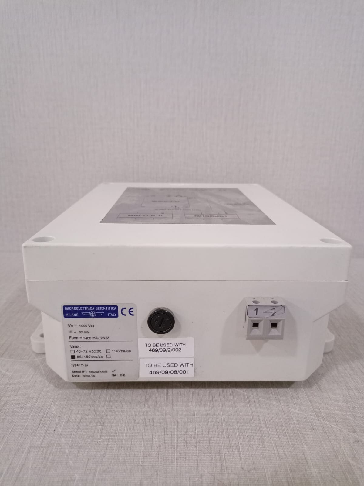 MICROELETTRICA MHCO-R-V / MHCO-R-I  / PDS - RLY - 037A MICROELETTRICA SCIENTIFICA MHCO-R-V / MHCO-R-I / PDS - RLY - 037A 9