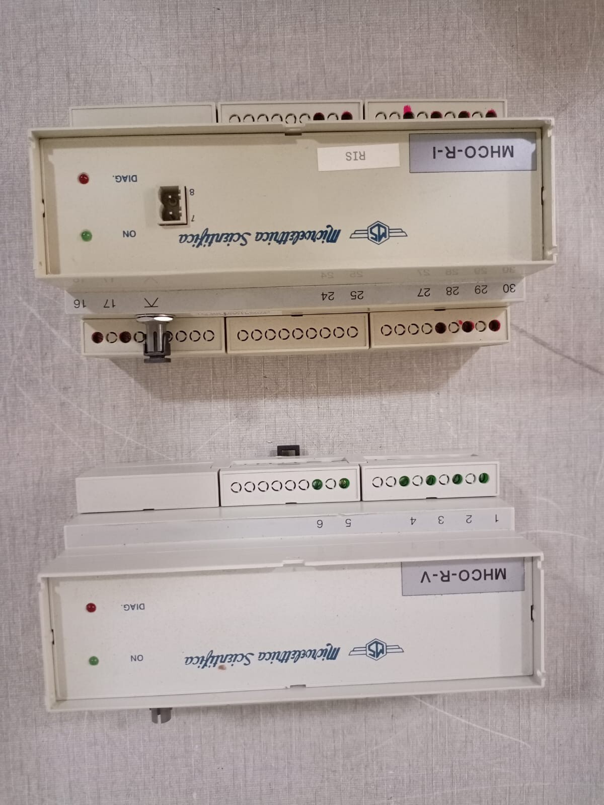 MICROELETTRICA MHCO-R-V / MHCO-R-I  / PDS - RLY - 037A MICROELETTRICA SCIENTIFICA MHCO-R-V / MHCO-R-I / PDS - RLY - 037A 10