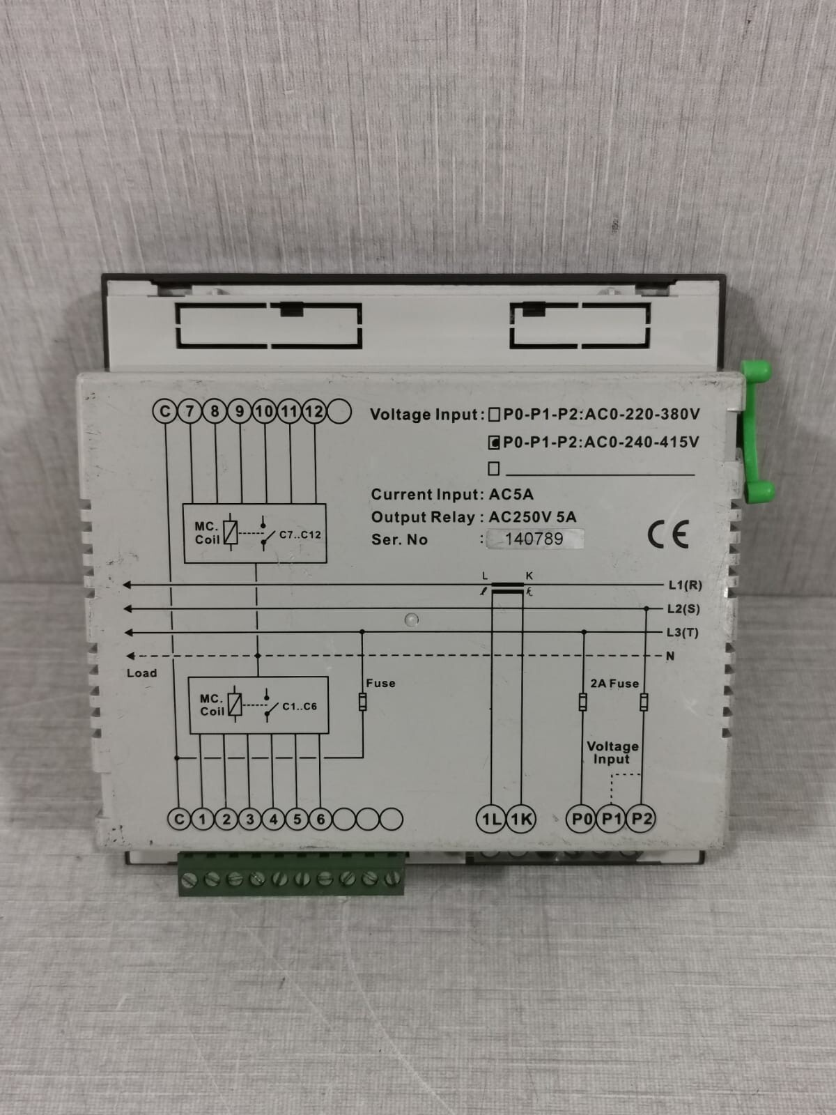 MH MSC-06n MH MSC-06n POWER FACTOR CONTROLLER 2