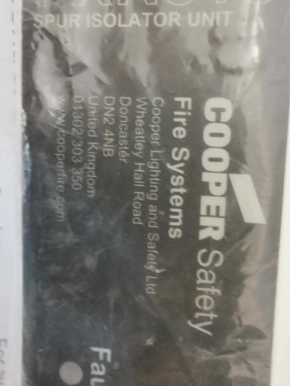 Cooper Crouse-Hinds FXN513 COOPER FXN513 SPUR ISOLATOR UNIT Fire System 2