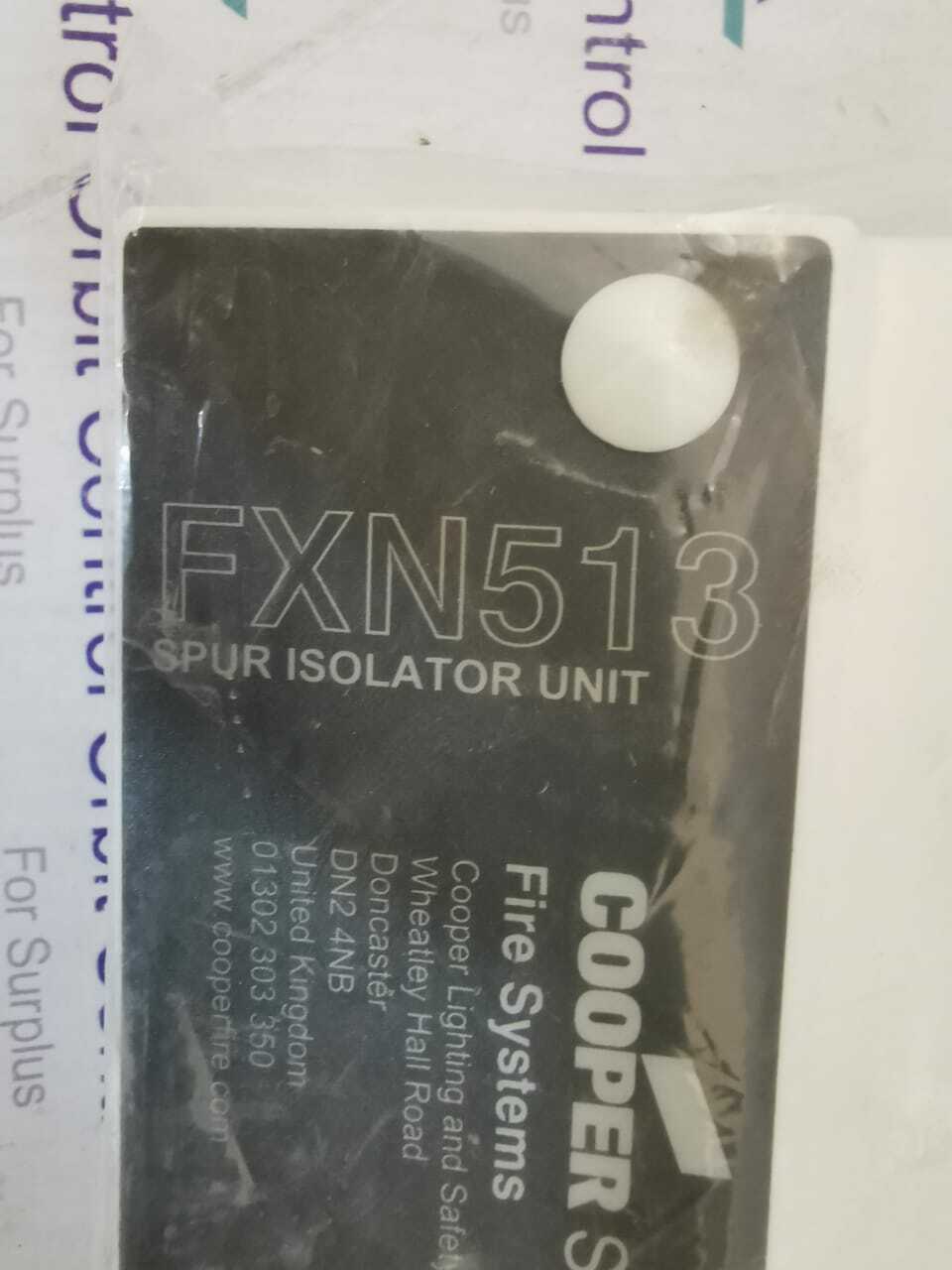 Cooper Crouse-Hinds FXN513 COOPER FXN513 SPUR ISOLATOR UNIT Fire System 8