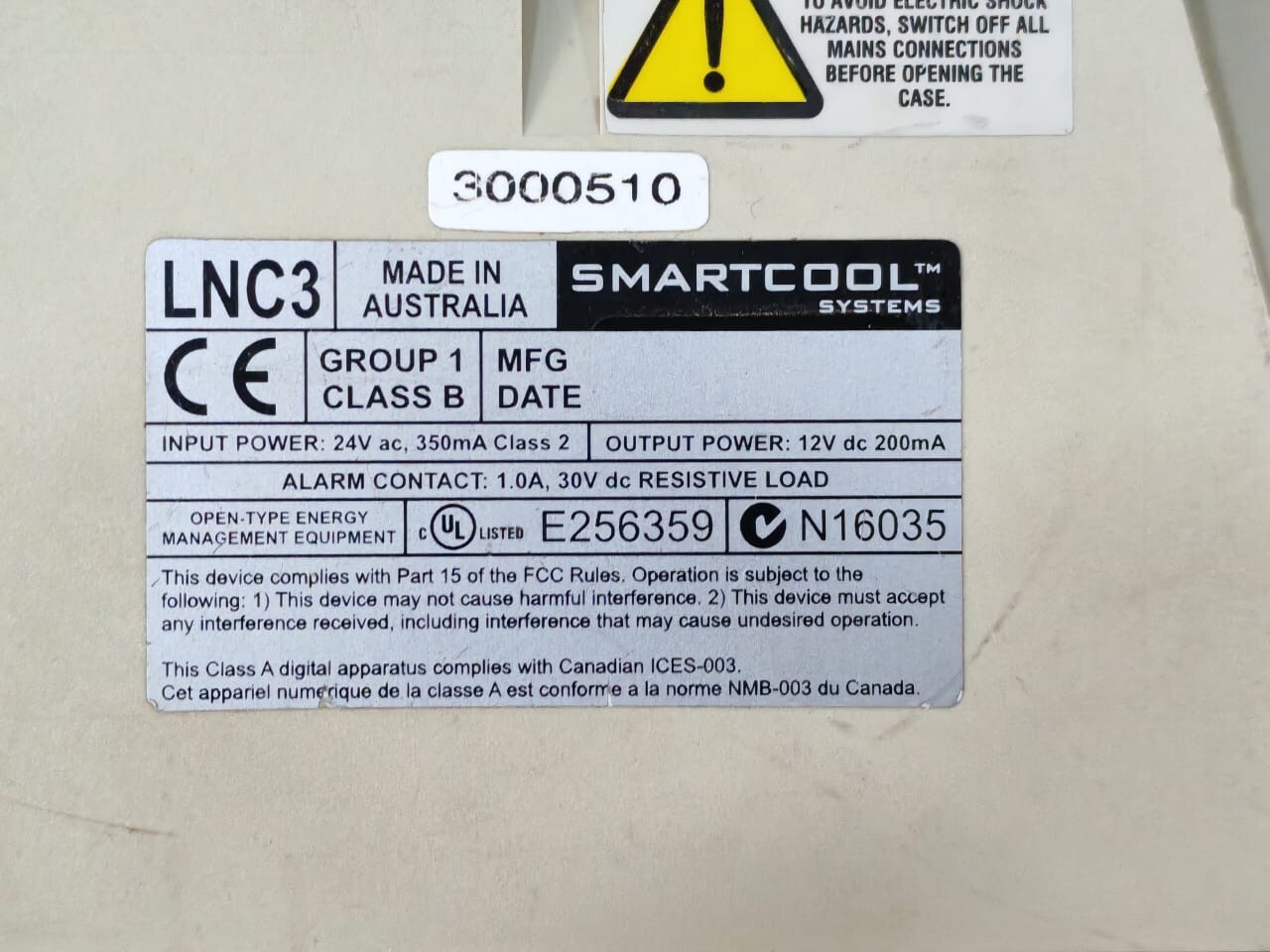 SMARTCOOL LNC3 SMARTCOOL LNC3 HVAC CONTROL SYSTEM 4
