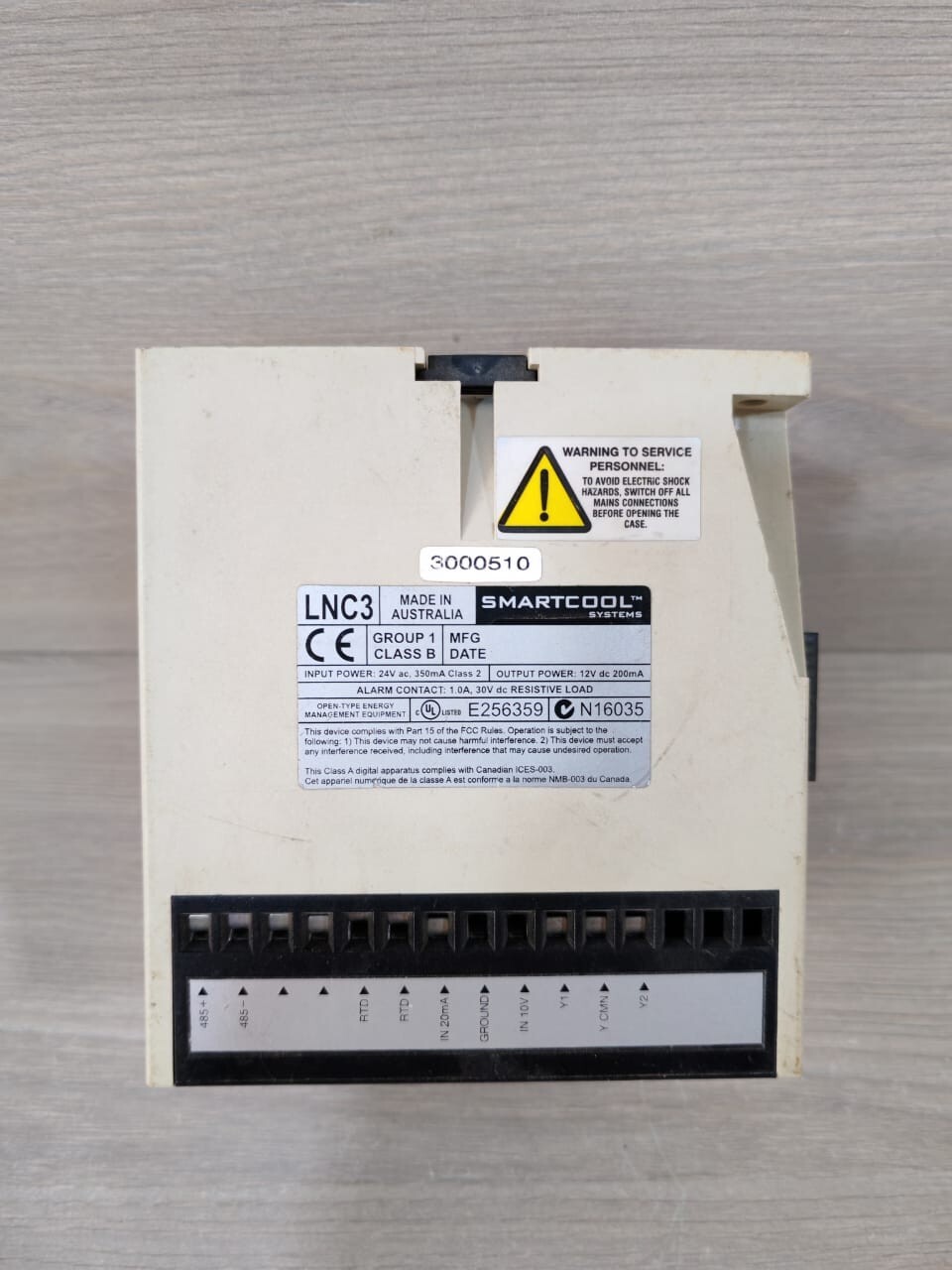 SMARTCOOL LNC3 SMARTCOOL LNC3 HVAC CONTROL SYSTEM 5