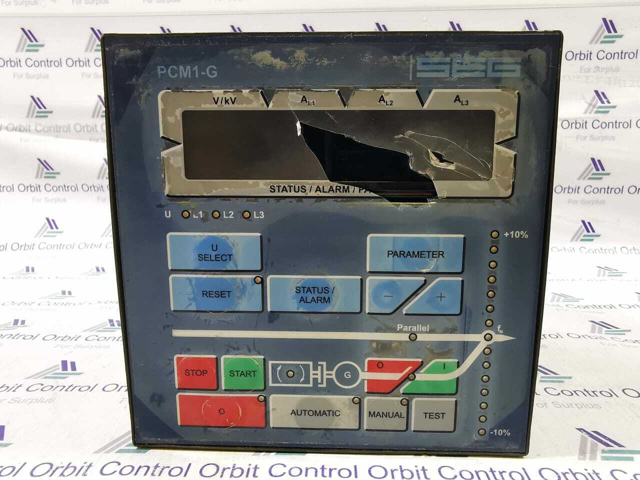 SEG PCM1-G-15-U4-L-I POWER PROTECTION PCM1-G P/N 8440-1477 REV D - With Damaged