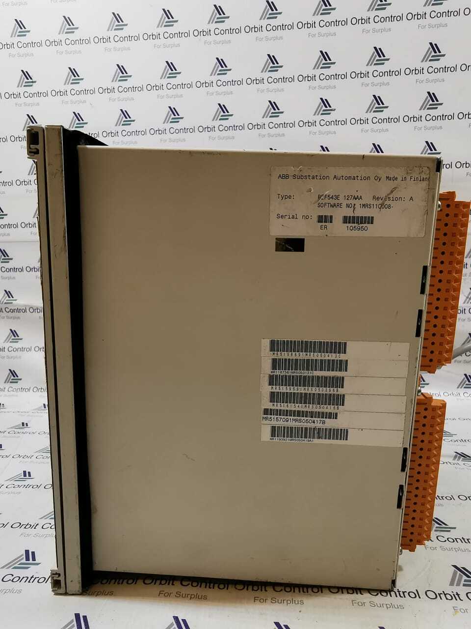 ABB REF 543 ABB REF 543 FEEDER TERMINAL DISPLAY MODULE 4