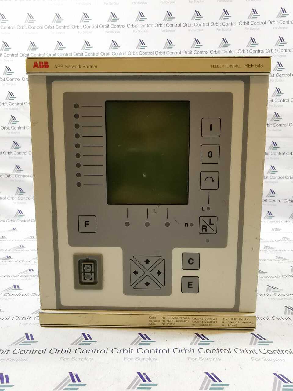 ABB REF 543 FEEDER TERMINAL DISPLAY MODULE