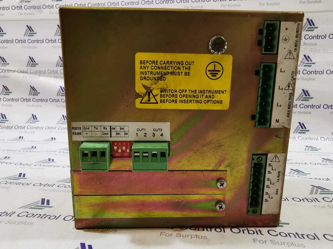 Algodue ELECTRONICA UPM 3080 Algodue ELECTRONICA UPM 3080 UNIVERSAL POWER METER 6