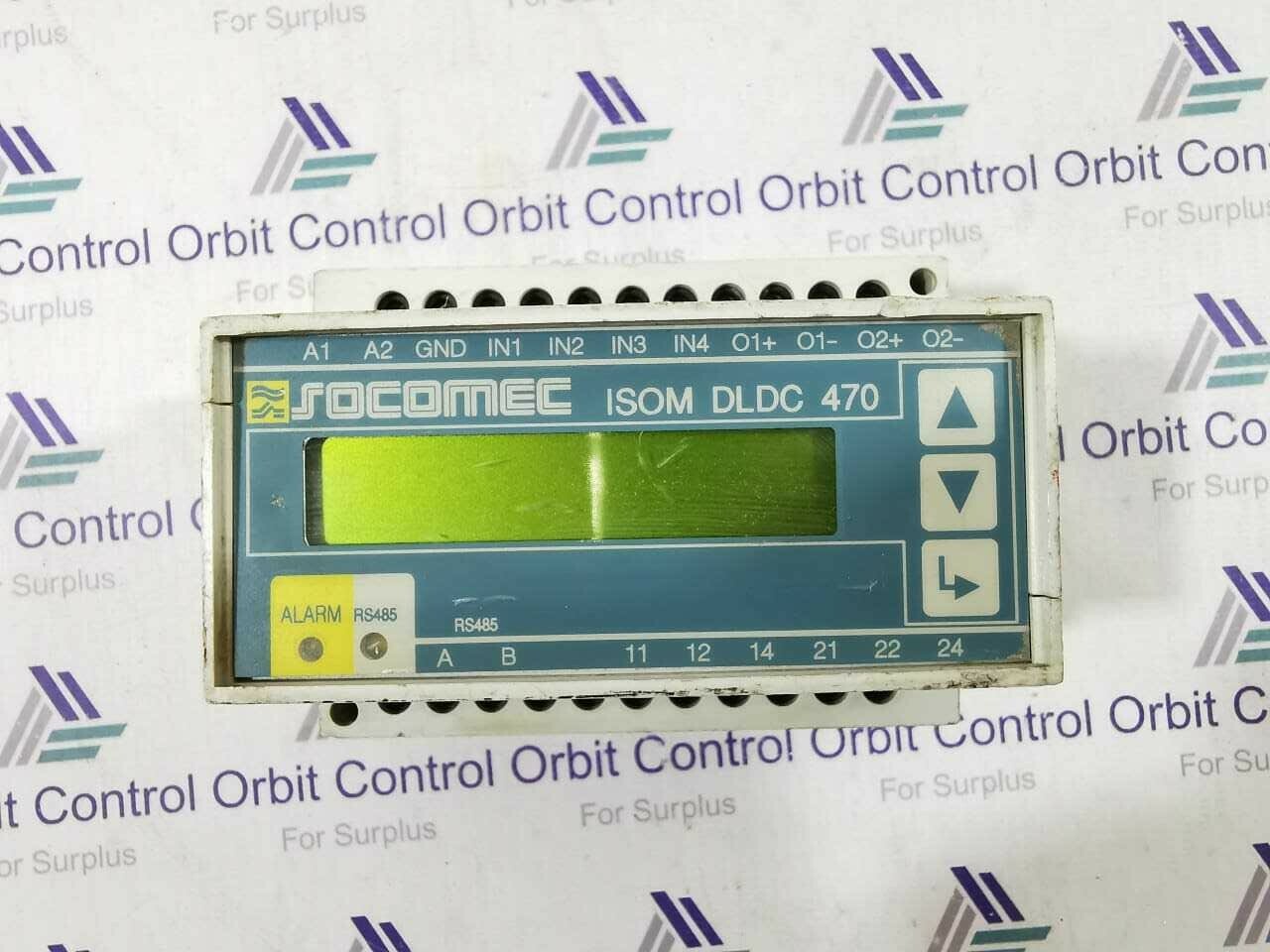 SOCOMEC ISOM DLDC 470 SOCOMEC ISOM DLDC 470 / DLDC470 CONTROL UNIT - TESTED OK 4
